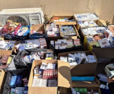 الرملة: ضبط الاف السجائر والادوية المزيفة المهربة